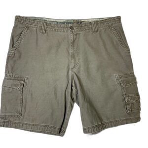 Mens Redhead Green Cargo Shorts 10" Inseam Pockets‎ Streetwear Outdoors Leisure